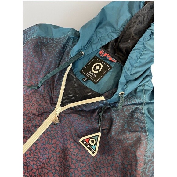 Lifted Research Group Mens Windbreaker Jacket Zip Up Size XL Fall Coat Athletic - Picture 3 of 8